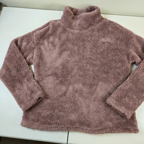 NWoT 32 Degree Heat Plush Mock Neck Top in Plum Rose Medium - Picture 5 of 10